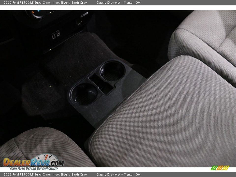 2019 Ford F150 XLT SuperCrew Ingot Silver / Earth Gray Photo #14