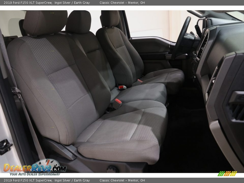 2019 Ford F150 XLT SuperCrew Ingot Silver / Earth Gray Photo #15