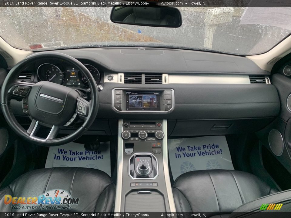 2016 Land Rover Range Rover Evoque SE Santorini Black Metalllic / Ebony/Ebony Photo #18