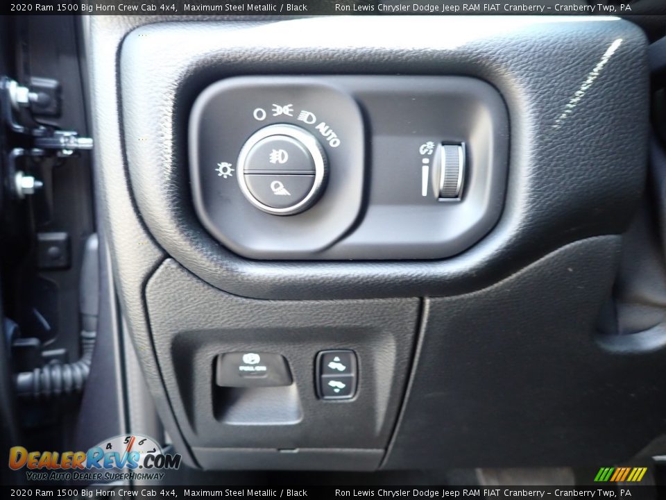 2020 Ram 1500 Big Horn Crew Cab 4x4 Maximum Steel Metallic / Black Photo #12