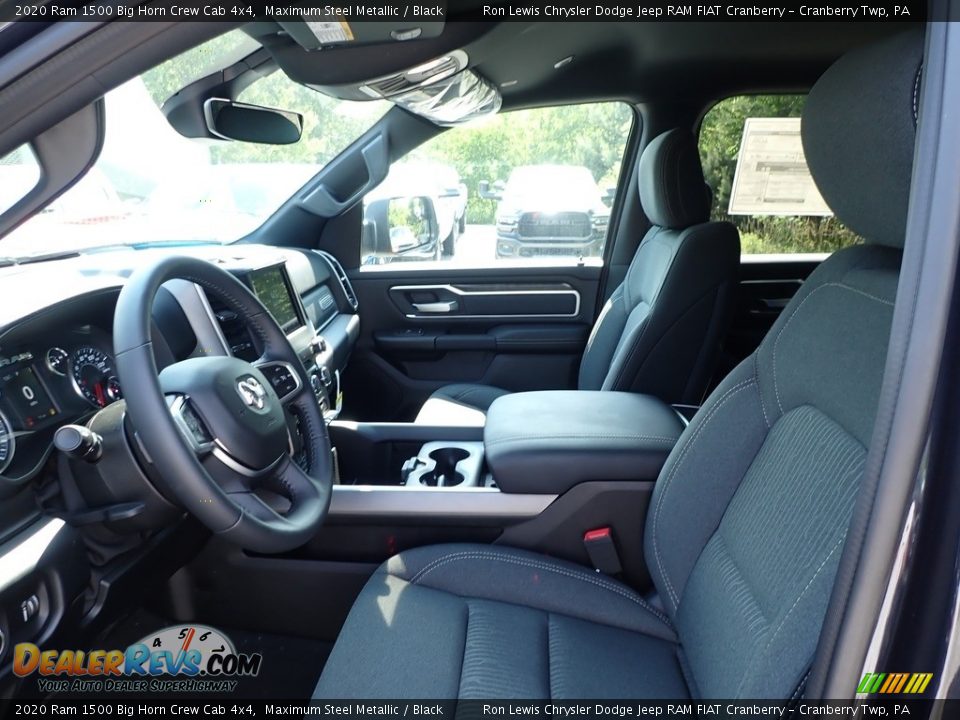 2020 Ram 1500 Big Horn Crew Cab 4x4 Maximum Steel Metallic / Black Photo #13