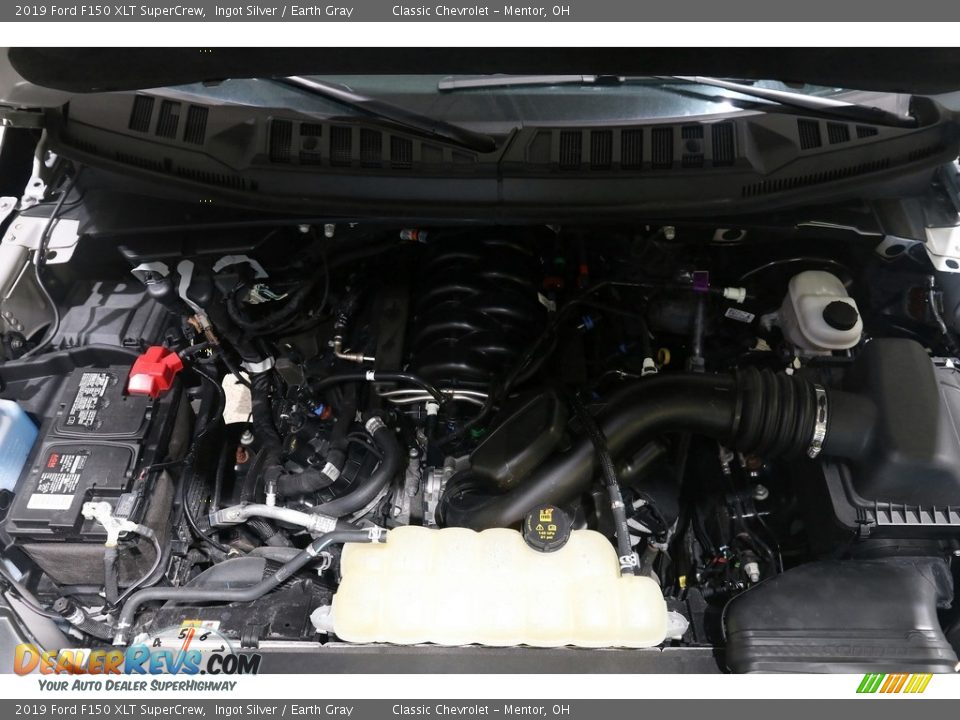2019 Ford F150 XLT SuperCrew Ingot Silver / Earth Gray Photo #19