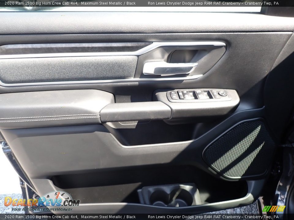 2020 Ram 1500 Big Horn Crew Cab 4x4 Maximum Steel Metallic / Black Photo #16
