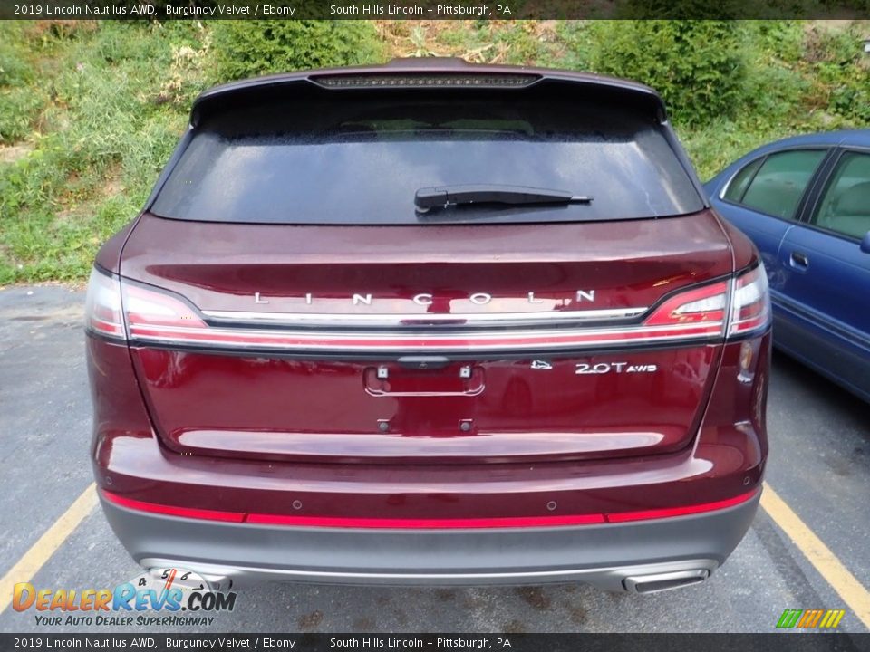 2019 Lincoln Nautilus AWD Burgundy Velvet / Ebony Photo #3