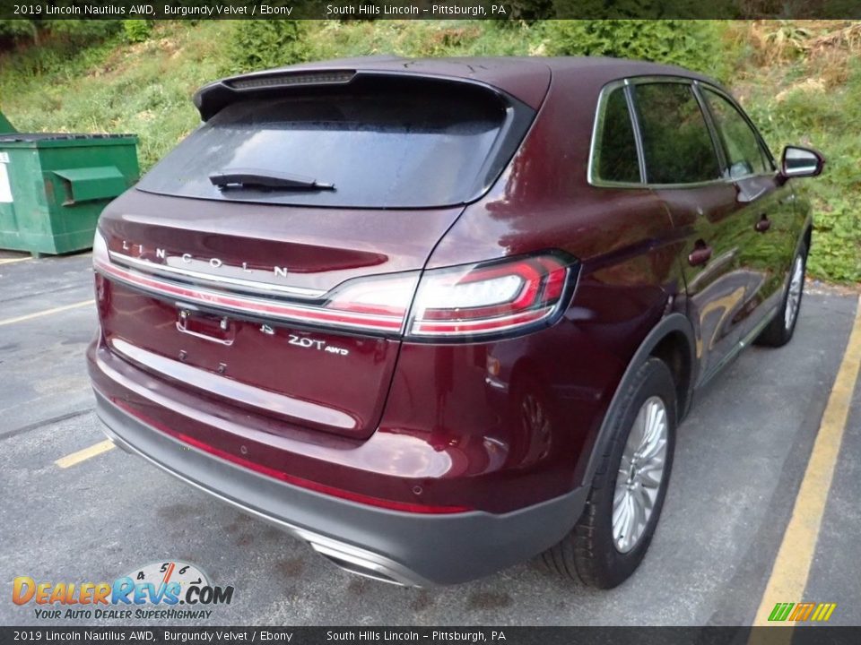 2019 Lincoln Nautilus AWD Burgundy Velvet / Ebony Photo #4