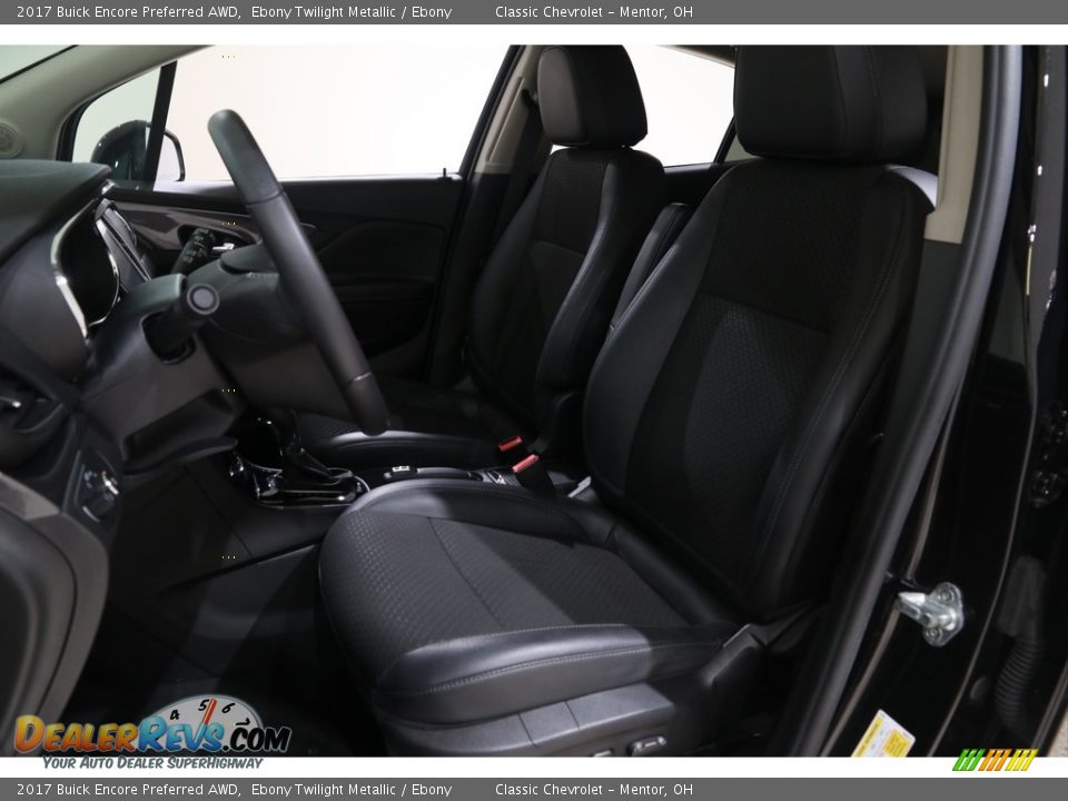 2017 Buick Encore Preferred AWD Ebony Twilight Metallic / Ebony Photo #5