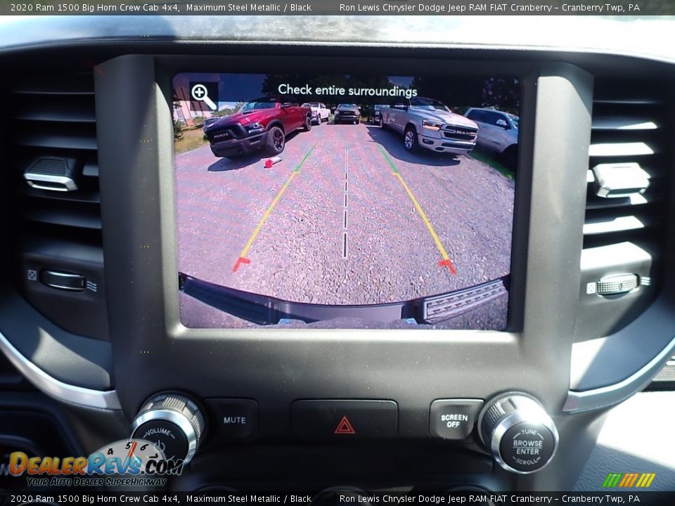 2020 Ram 1500 Big Horn Crew Cab 4x4 Maximum Steel Metallic / Black Photo #20