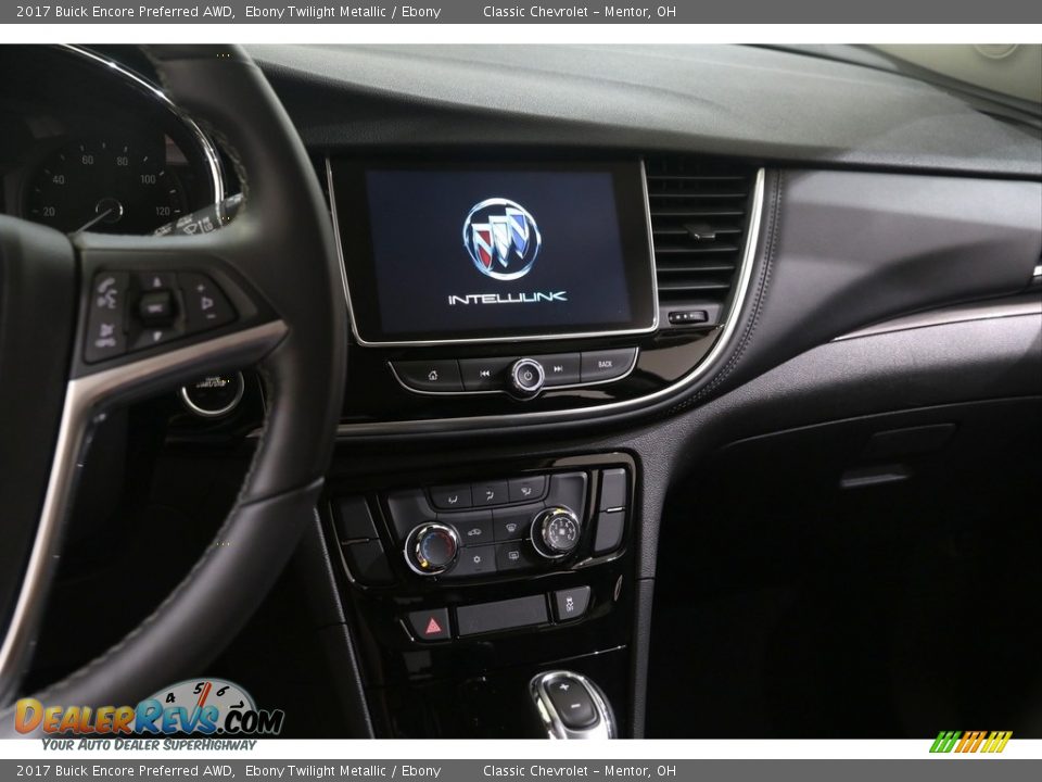 2017 Buick Encore Preferred AWD Ebony Twilight Metallic / Ebony Photo #9
