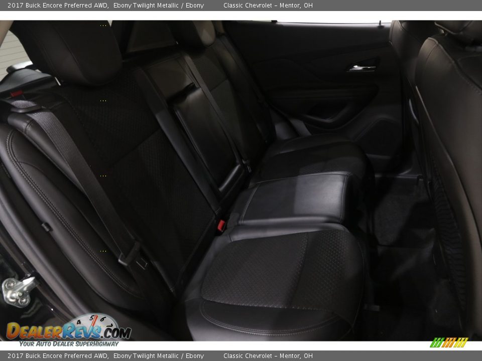 2017 Buick Encore Preferred AWD Ebony Twilight Metallic / Ebony Photo #16