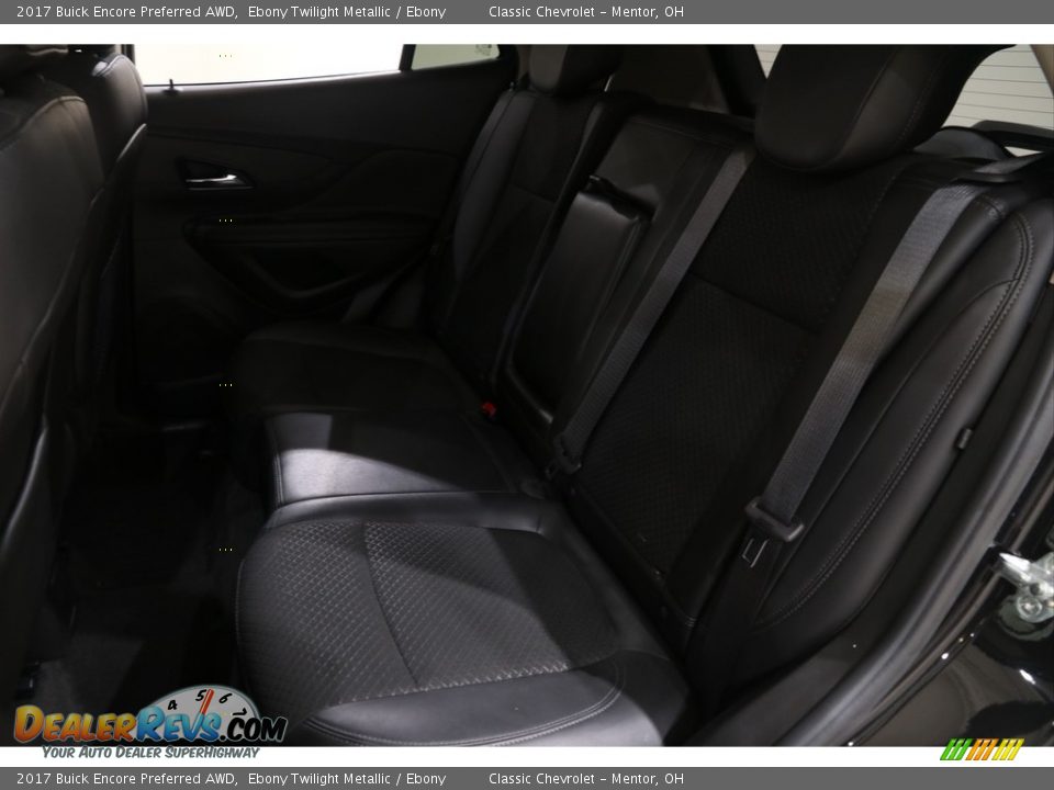 2017 Buick Encore Preferred AWD Ebony Twilight Metallic / Ebony Photo #17