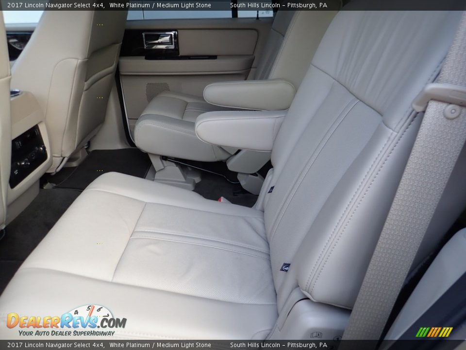 Rear Seat of 2017 Lincoln Navigator Select 4x4 Photo #17