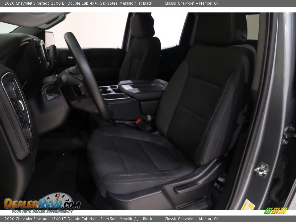 2020 Chevrolet Silverado 1500 LT Double Cab 4x4 Satin Steel Metallic / Jet Black Photo #6