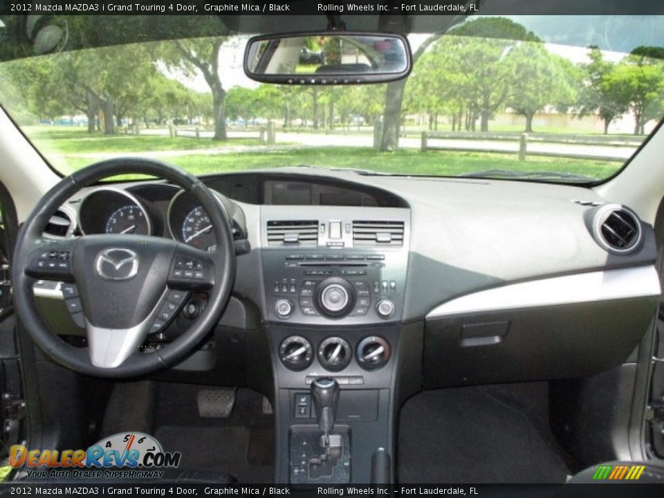Dashboard of 2012 Mazda MAZDA3 i Grand Touring 4 Door Photo #6