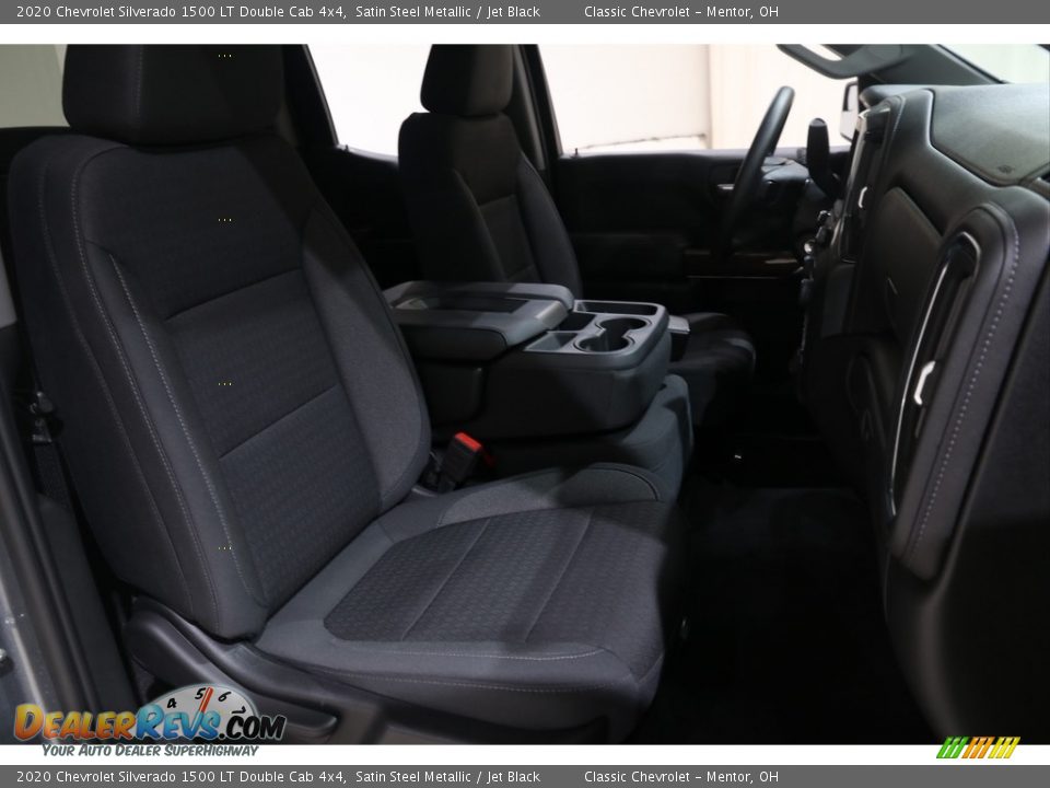2020 Chevrolet Silverado 1500 LT Double Cab 4x4 Satin Steel Metallic / Jet Black Photo #15