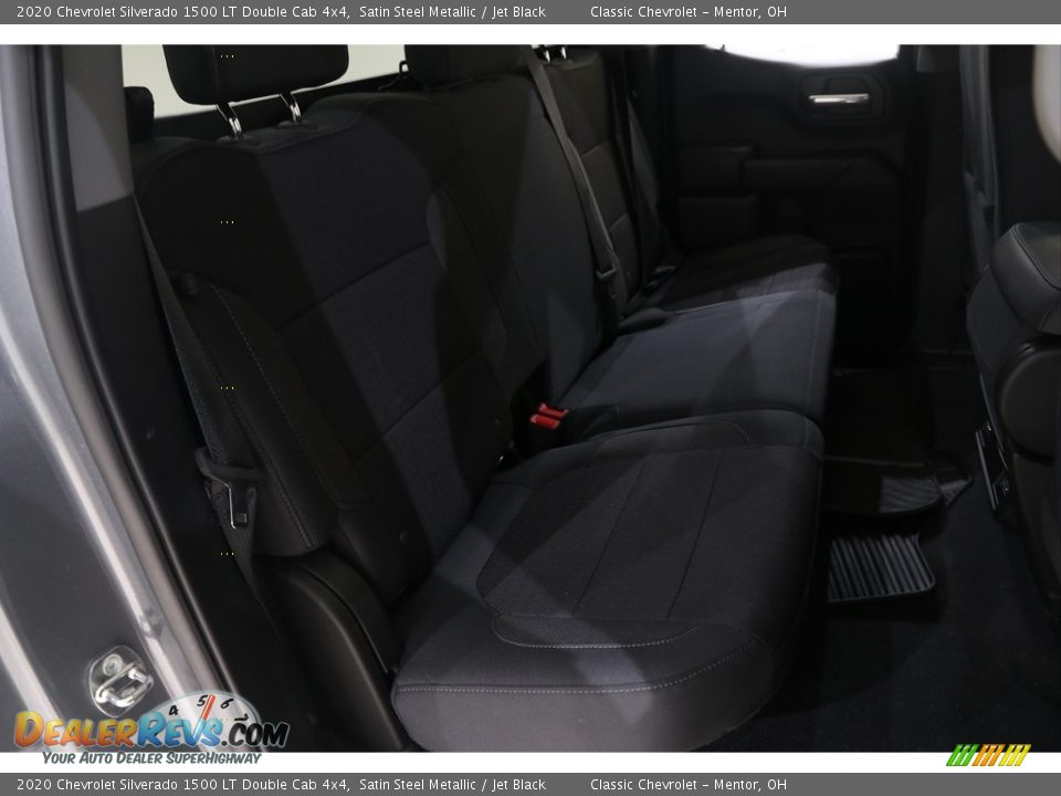 2020 Chevrolet Silverado 1500 LT Double Cab 4x4 Satin Steel Metallic / Jet Black Photo #16