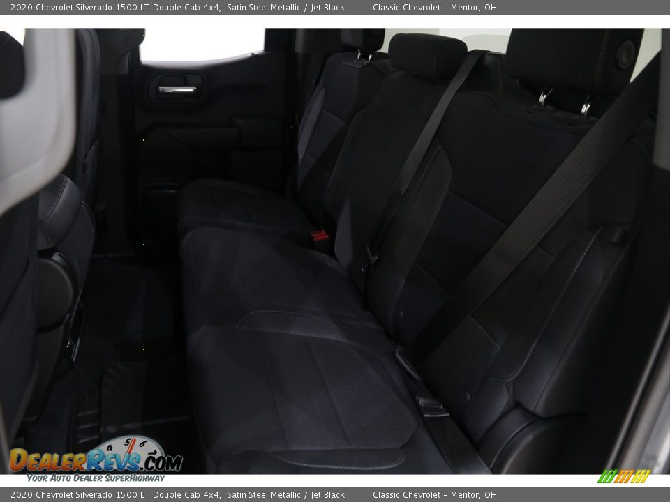 2020 Chevrolet Silverado 1500 LT Double Cab 4x4 Satin Steel Metallic / Jet Black Photo #17