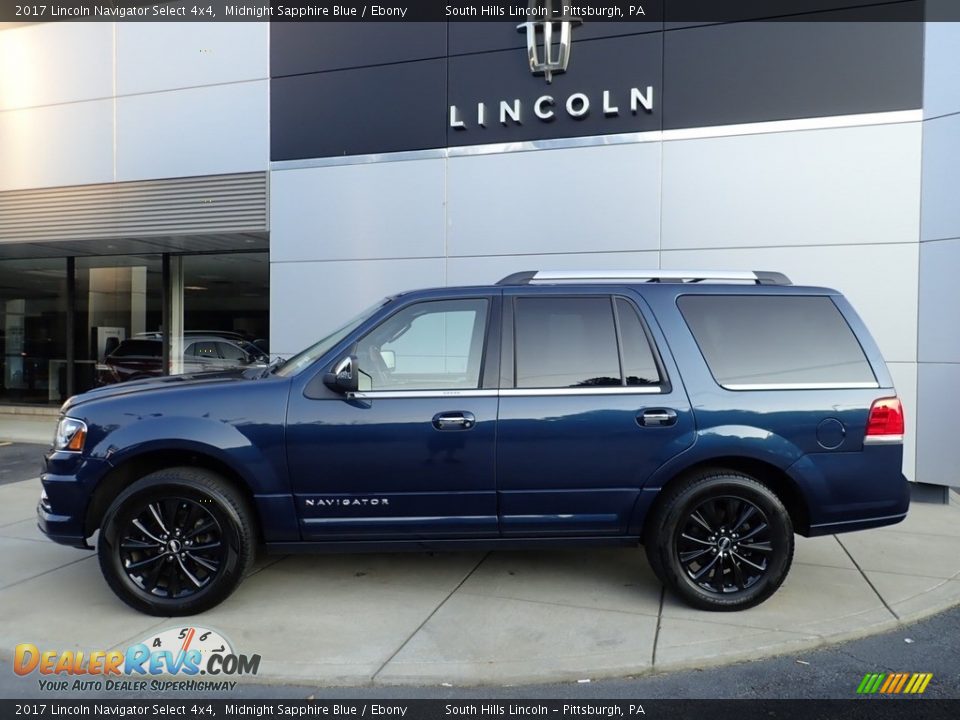 Midnight Sapphire Blue 2017 Lincoln Navigator Select 4x4 Photo #2