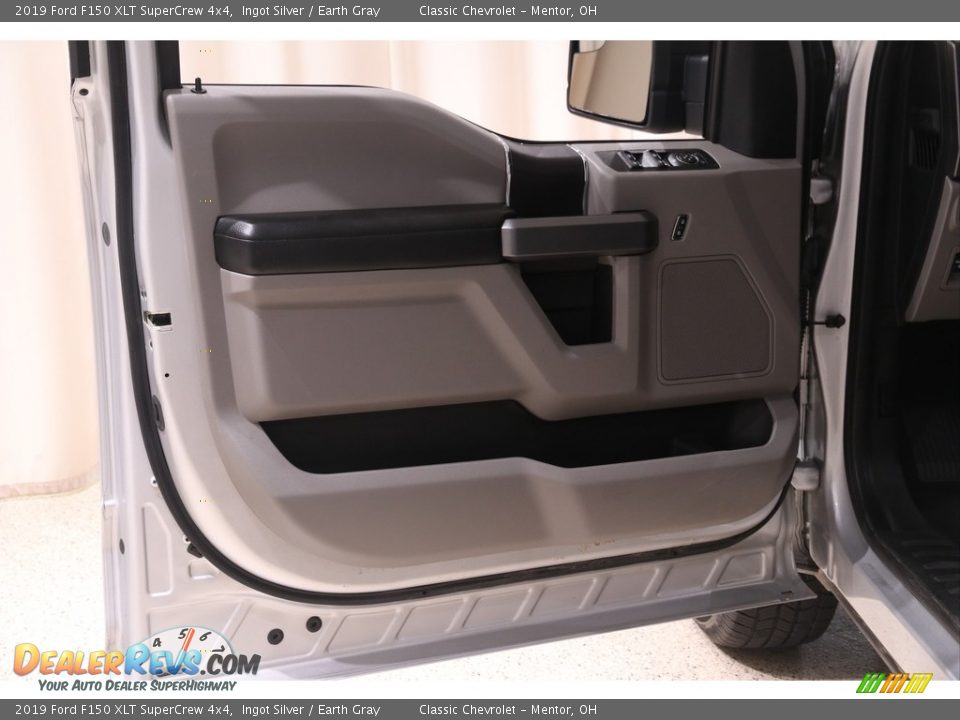 2019 Ford F150 XLT SuperCrew 4x4 Ingot Silver / Earth Gray Photo #4