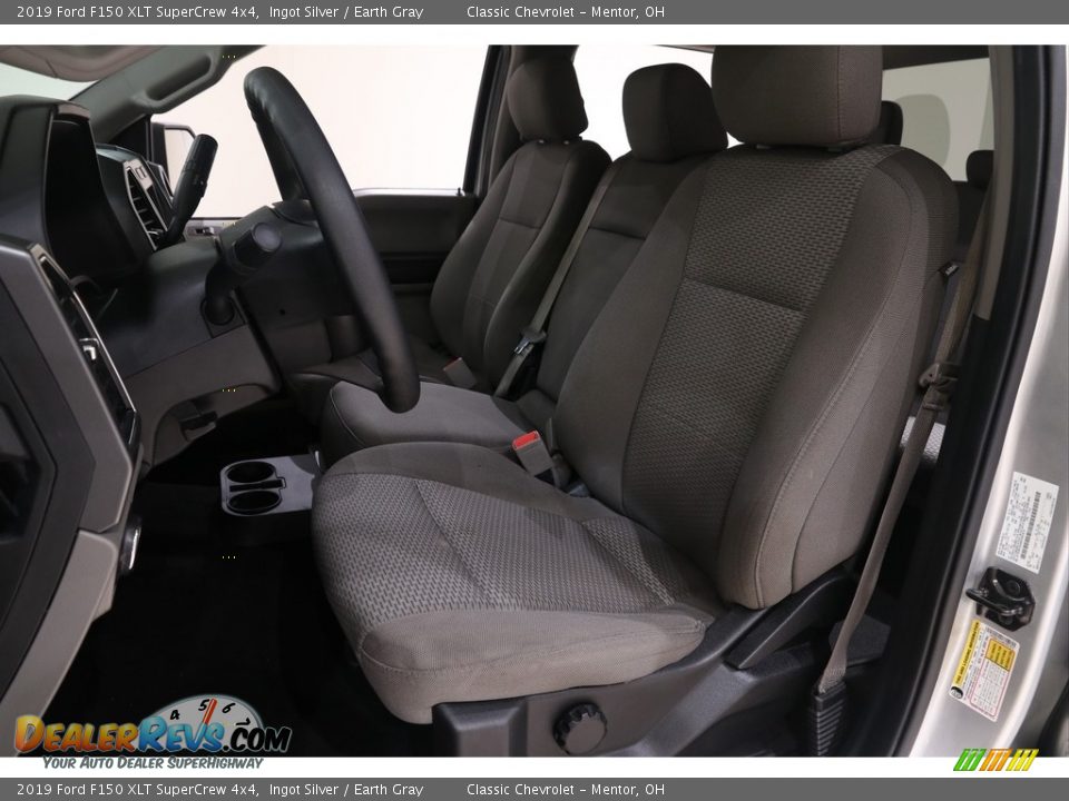2019 Ford F150 XLT SuperCrew 4x4 Ingot Silver / Earth Gray Photo #5