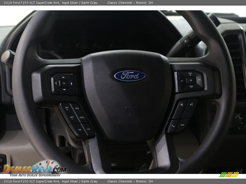 2019 Ford F150 XLT SuperCrew 4x4 Ingot Silver / Earth Gray Photo #7