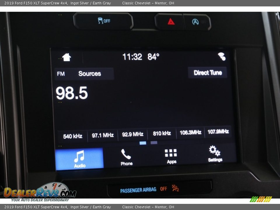 2019 Ford F150 XLT SuperCrew 4x4 Ingot Silver / Earth Gray Photo #10