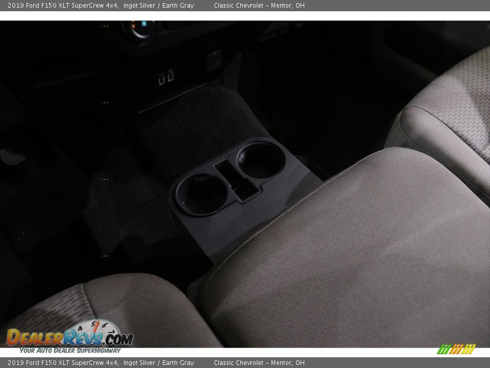 2019 Ford F150 XLT SuperCrew 4x4 Ingot Silver / Earth Gray Photo #13
