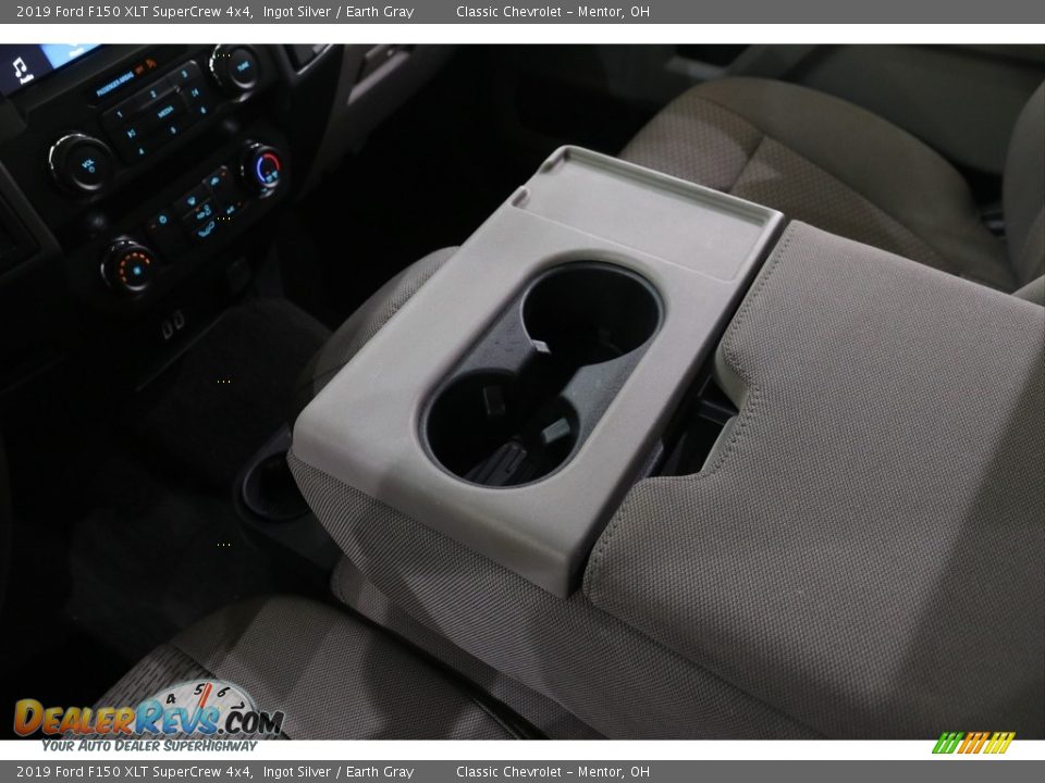 2019 Ford F150 XLT SuperCrew 4x4 Ingot Silver / Earth Gray Photo #14