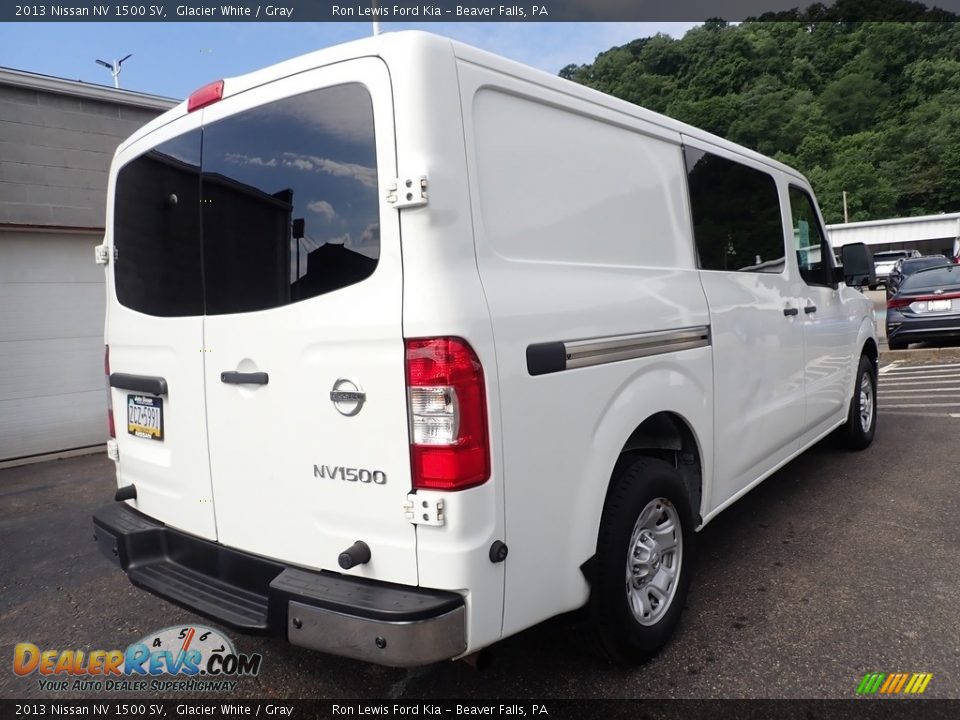 2013 Nissan NV 1500 SV Glacier White / Gray Photo #2