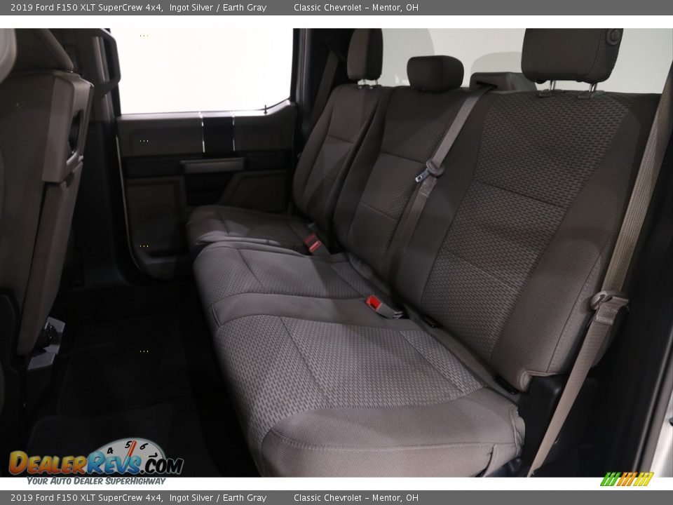 2019 Ford F150 XLT SuperCrew 4x4 Ingot Silver / Earth Gray Photo #17