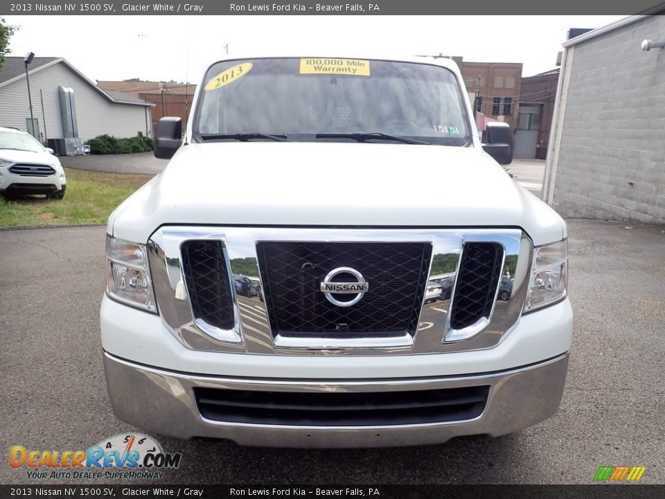 2013 Nissan NV 1500 SV Glacier White / Gray Photo #4