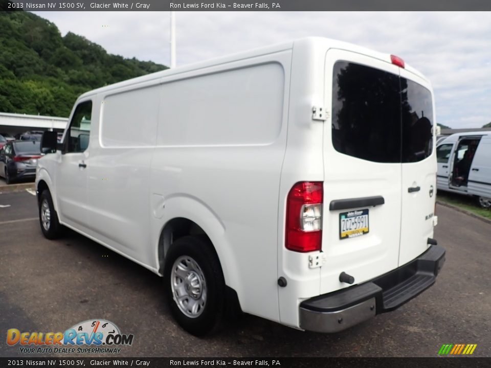 2013 Nissan NV 1500 SV Glacier White / Gray Photo #6