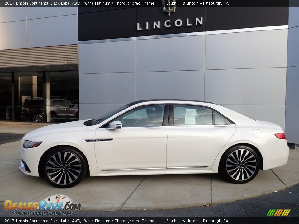 2017 Lincoln Continental Black Label AWD White Platinum / Thoroughbred Theme Photo #2
