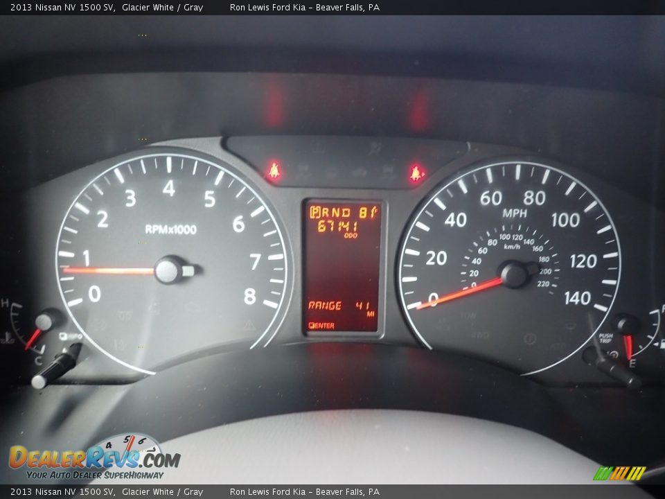 2013 Nissan NV 1500 SV Gauges Photo #17