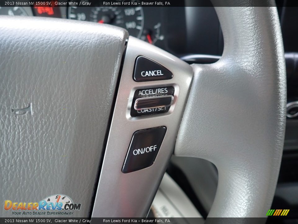 2013 Nissan NV 1500 SV Steering Wheel Photo #19