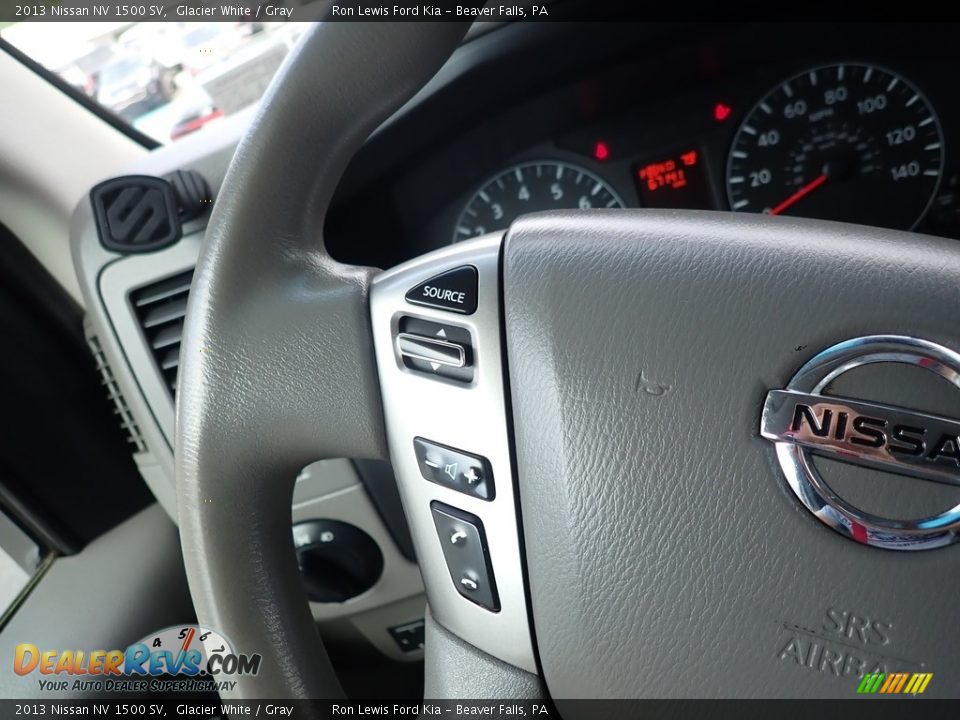 2013 Nissan NV 1500 SV Steering Wheel Photo #20