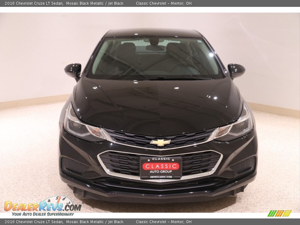2016 Chevrolet Cruze LT Sedan Mosaic Black Metallic / Jet Black Photo #2