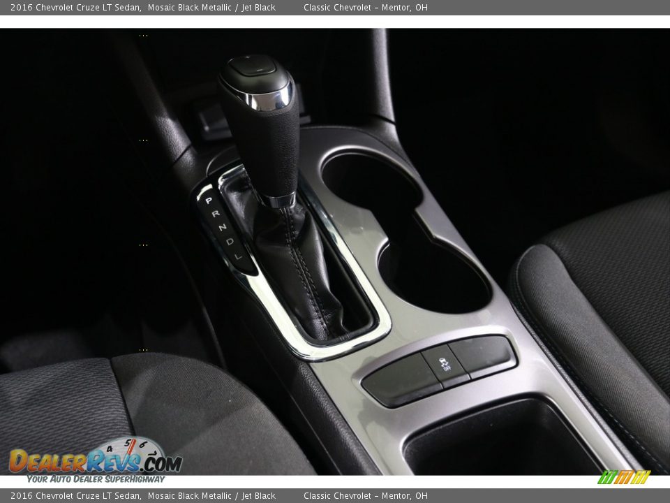 2016 Chevrolet Cruze LT Sedan Mosaic Black Metallic / Jet Black Photo #13