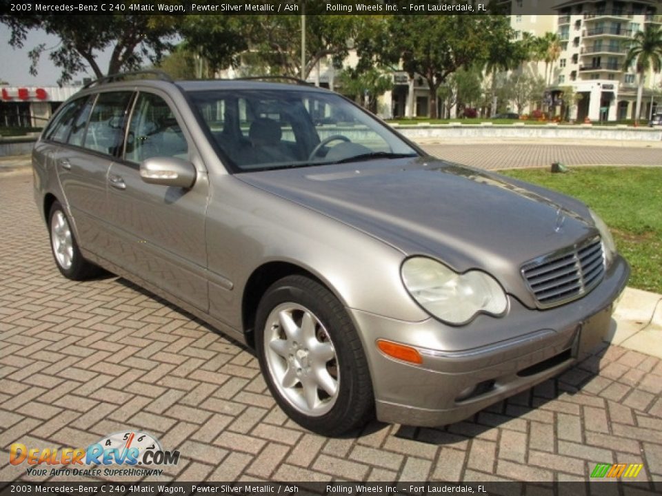 Front 3/4 View of 2003 Mercedes-Benz C 240 4Matic Wagon Photo #13