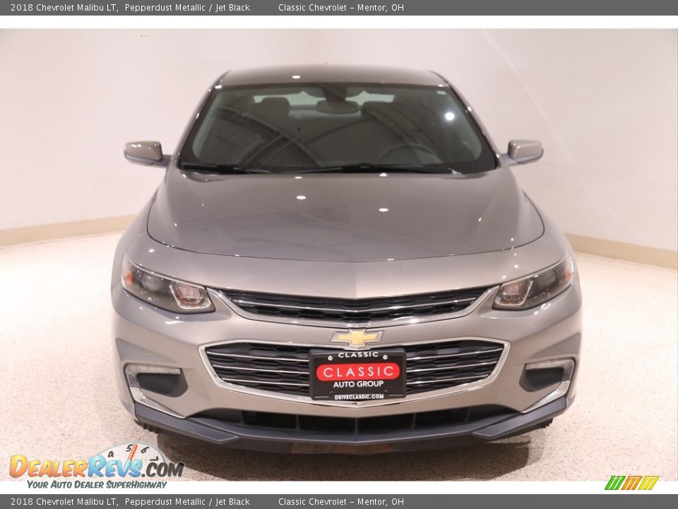 2018 Chevrolet Malibu LT Pepperdust Metallic / Jet Black Photo #2