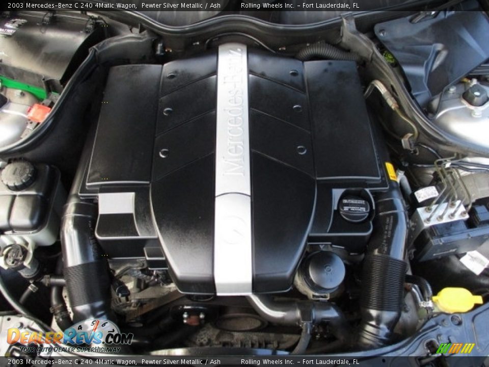 2003 Mercedes-Benz C 240 4Matic Wagon 2.6 Liter SOHC 18-Valve V6 Engine Photo #22