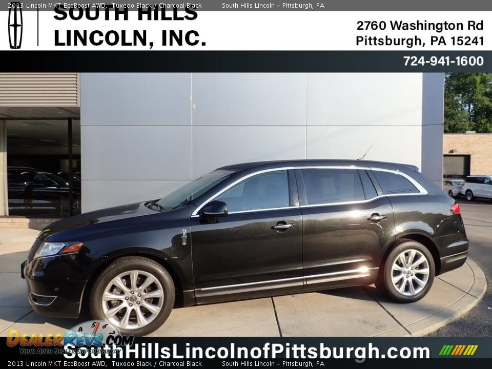 2013 Lincoln MKT EcoBoost AWD Tuxedo Black / Charcoal Black Photo #1