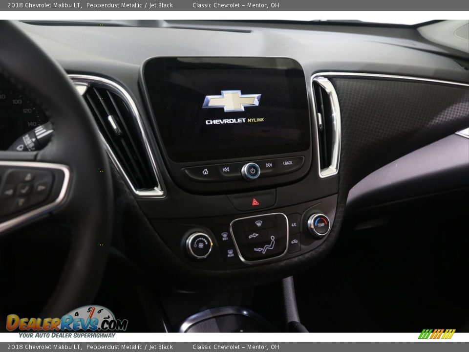 2018 Chevrolet Malibu LT Pepperdust Metallic / Jet Black Photo #9