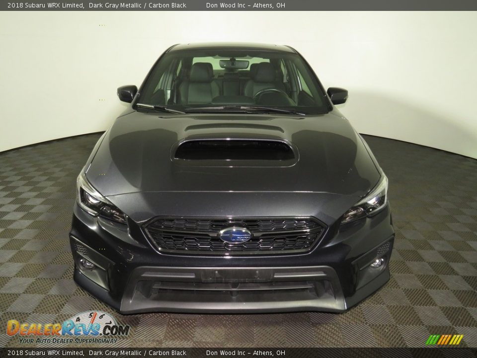 2018 Subaru WRX Limited Dark Gray Metallic / Carbon Black Photo #4