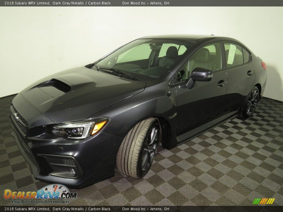 2018 Subaru WRX Limited Dark Gray Metallic / Carbon Black Photo #7