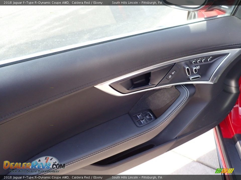 Door Panel of 2018 Jaguar F-Type R-Dynamic Coupe AWD Photo #16