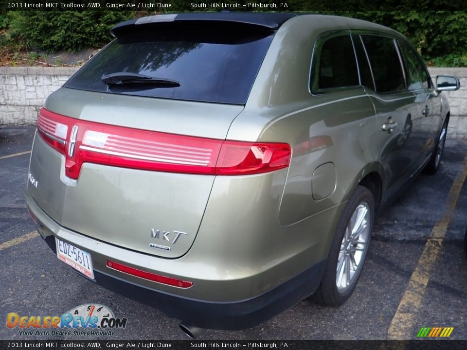 2013 Lincoln MKT EcoBoost AWD Ginger Ale / Light Dune Photo #2