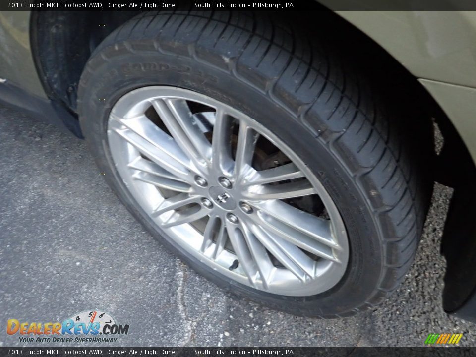 2013 Lincoln MKT EcoBoost AWD Ginger Ale / Light Dune Photo #4