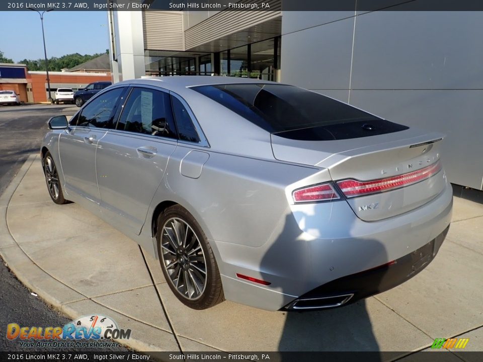 Ingot Silver 2016 Lincoln MKZ 3.7 AWD Photo #3