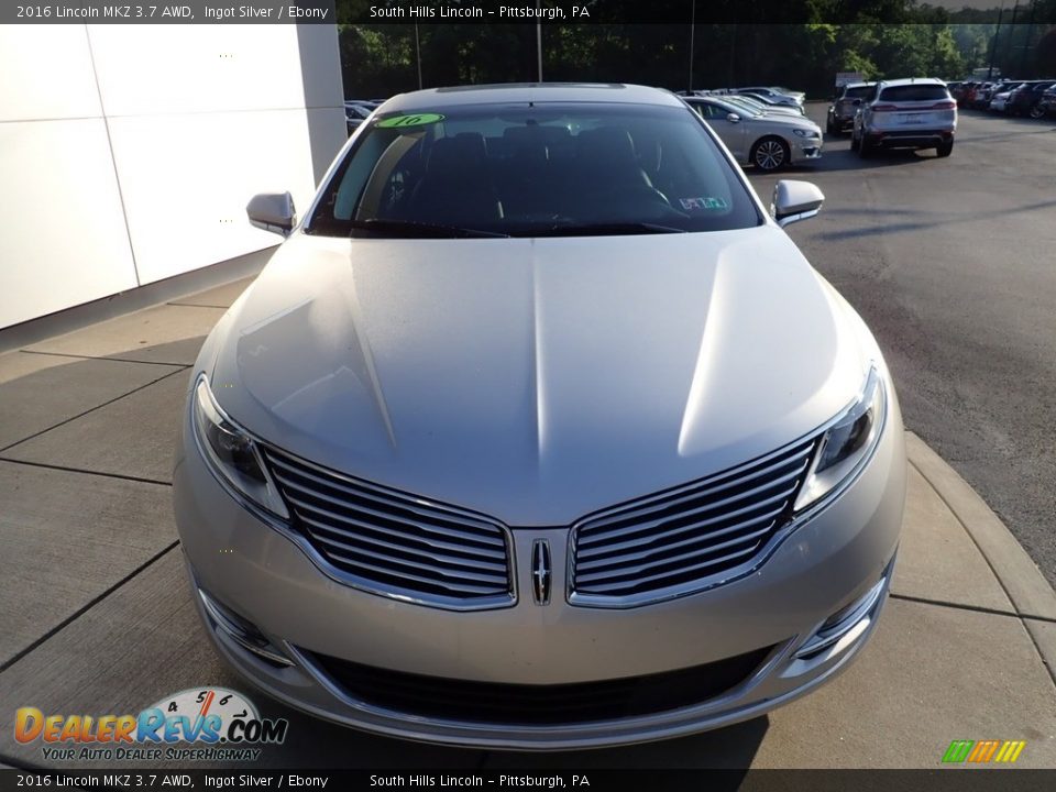 Ingot Silver 2016 Lincoln MKZ 3.7 AWD Photo #8