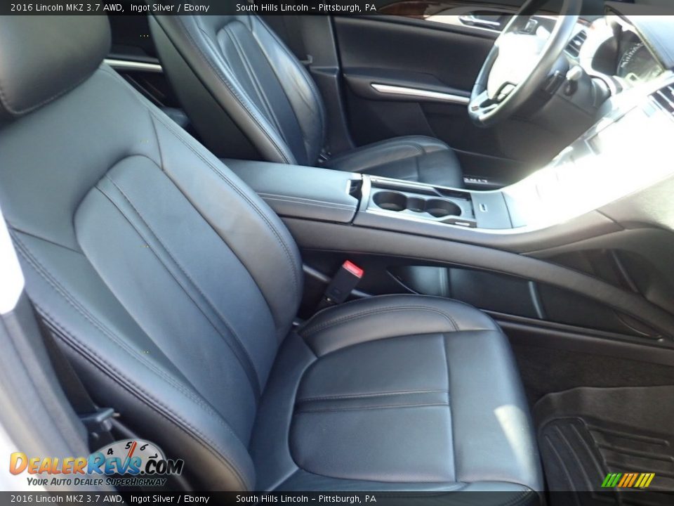 Front Seat of 2016 Lincoln MKZ 3.7 AWD Photo #10